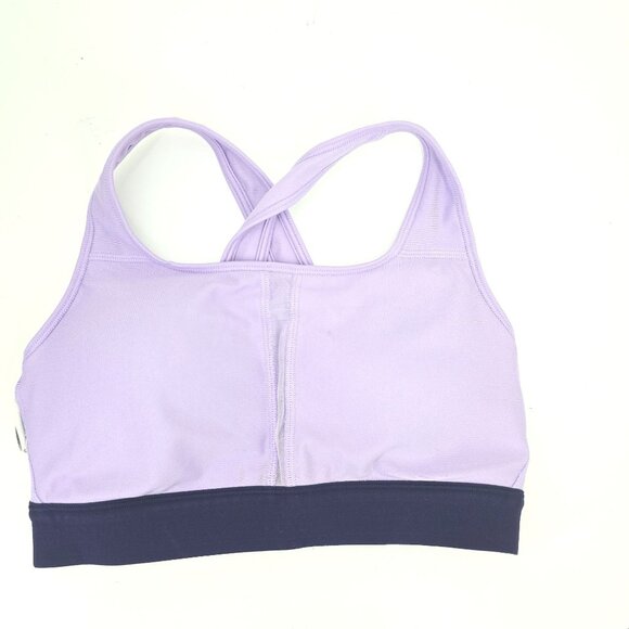 UNDER ARMOUR WOMENS SPORTS BRA MEDIUM MID SUPPORT CROSSBACK KEYHOLE GYM FITNESS - Picture 3 of 6